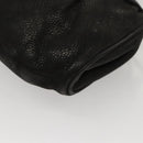 PRADA Shoulder Bag Leather Black Auth 117887-18