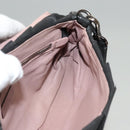 PRADA Shoulder Bag Leather Black Auth 117887-23