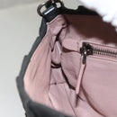 PRADA Shoulder Bag Leather Black Auth 117887-24