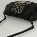 PRADA Shoulder Bag Leather Black Auth 117887-6