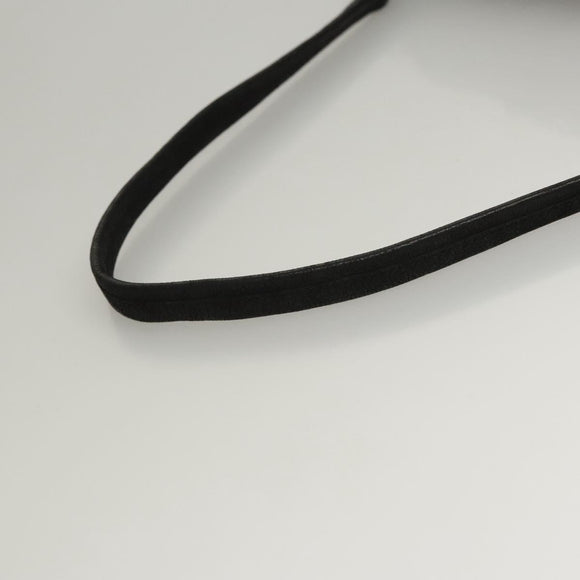 PRADA Shoulder Bag Leather Black Auth 117887