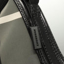 BURBERRY Nova Check Shoulder Bag Nylon Black Gold Auth 117888-9