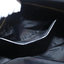 BURBERRY Nova Check Shoulder Bag Nylon Black Gold Auth 117888-23