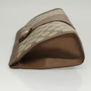 GUCCI GG Supreme Web Sherry Line Clutch Bag PVC Beige 89 01 033 Auth 117897-4