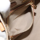 LOUIS VUITTON Monogram Vernis Reade PM Hand Bag Beige M91334 LV Auth 117918-20