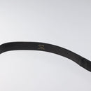 CELINE Shoulder Bag Leather Black Gold Auth 117924-8