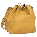LOUIS VUITTON Epi Petit Noe Shoulder Bag Yellow M44109 LV Auth 117939-1