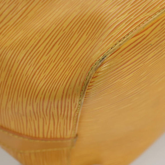 LOUIS VUITTON Epi Petit Noe Shoulder Bag Yellow M44109 LV Auth 117939