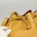 LOUIS VUITTON Epi Petit Noe Shoulder Bag Yellow M44109 LV Auth 117939-9