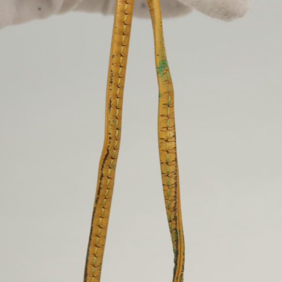 LOUIS VUITTON Epi Petit Noe Shoulder Bag Yellow M44109 LV Auth 117939