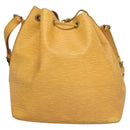 LOUIS VUITTON Epi Petit Noe Shoulder Bag Yellow M44109 LV Auth 117939-2
