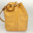 LOUIS VUITTON Epi Petit Noe Shoulder Bag Yellow M44109 LV Auth 117939-3