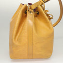 LOUIS VUITTON Epi Petit Noe Shoulder Bag Yellow M44109 LV Auth 117939-4