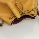 LOUIS VUITTON Epi Petit Noe Shoulder Bag Yellow M44109 LV Auth 117939-6