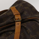 LOUIS VUITTON Monogram Saumur 35 Shoulder Bag M42254 LV Auth 117947-19