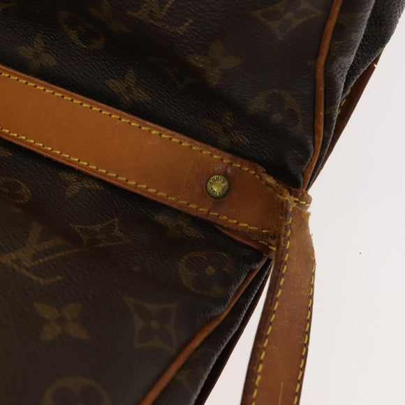 LOUIS VUITTON Monogram Saumur 35 Shoulder Bag M42254 LV Auth 117947