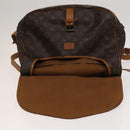 LOUIS VUITTON Monogram Saumur 35 Shoulder Bag M42254 LV Auth 117947-9