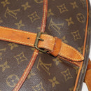 LOUIS VUITTON Monogram Saumur 35 Shoulder Bag M42254 LV Auth 117947-25