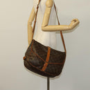 LOUIS VUITTON Monogram Saumur 35 Shoulder Bag M42254 LV Auth 117947-27