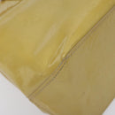 LOUIS VUITTON Monogram Vernis Reade PM Hand Bag Beige M91334 LV Auth 117956-16