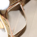 LOUIS VUITTON Monogram Vernis Reade PM Hand Bag Beige M91334 LV Auth 117956-20