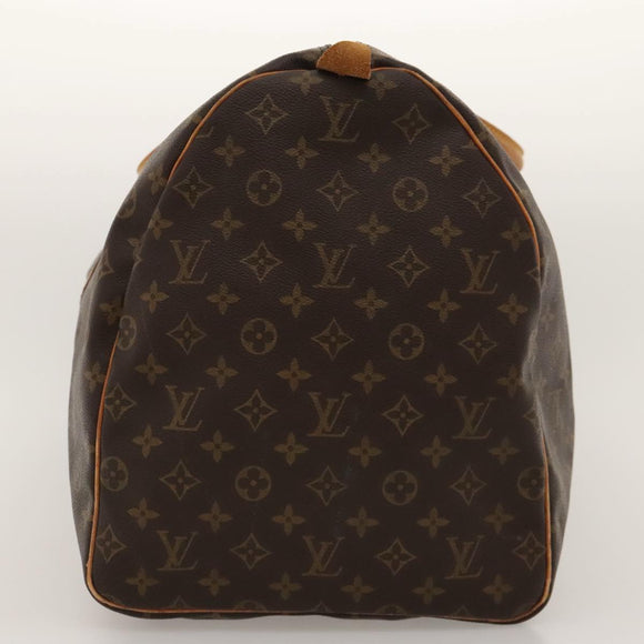 LOUIS VUITTON Monogram Keepall 60 Boston Bag M41422 LV Auth 117969