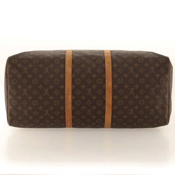 LOUIS VUITTON Monogram Keepall 60 Boston Bag M41422 LV Auth 117969