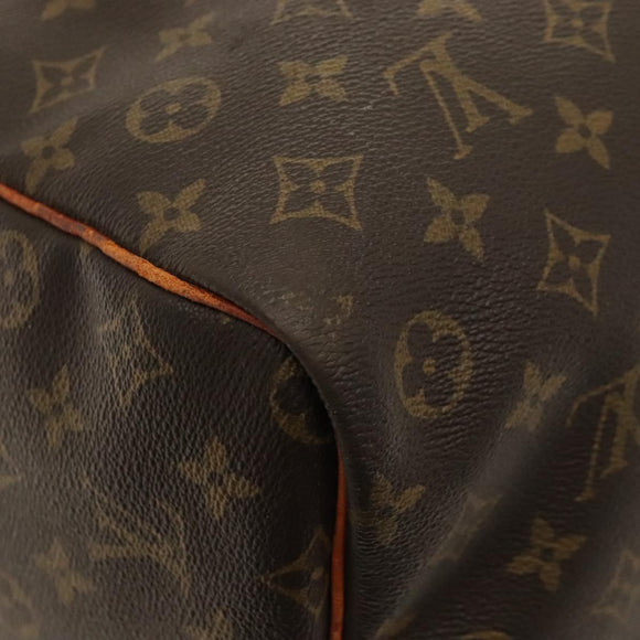 LOUIS VUITTON Monogram Keepall Bandouliere 60 Boston Bag M41412 LV Auth 117971