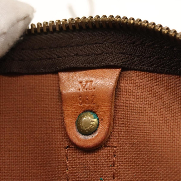 LOUIS VUITTON Monogram Keepall Bandouliere 60 Boston Bag M41412 LV Auth 117971