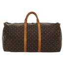 LOUIS VUITTON Monogram Keepall Bandouliere 60 Boston Bag M41412 LV Auth 117971-2