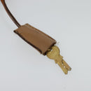 CELINE Macadam Canvas Shoulder Bag PVC Leather Brown Gold Auth 117973-9