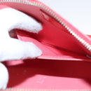 LOUIS VUITTON Vernis Rayure Alma BB Hand Bag 2way Rose rich LV Auth 117988-20