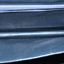 CELINE Shoulder Bag Suede Navy Gold Auth 118002-11