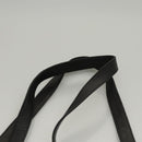 BALLY Shoulder Bag Leather Black Gold Auth 118003-8