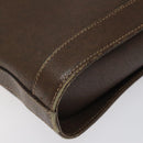 GUCCI Web Sherry Line Shoulder Bag Leather Brown Gold 001 01/13 0938 Auth 118015-14