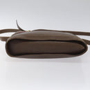 GUCCI Web Sherry Line Shoulder Bag Leather Brown Gold 001 01/13 0938 Auth 118015-5