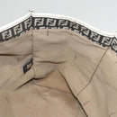 FENDI Zucchino Canvas Tote Bag Black Gold Auth 118016-11