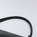 Christian Dior Hand Bag Leather Black Gold Auth 118026-8