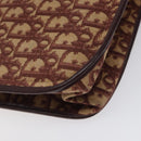 Christian Dior Trotter Canvas Hand Bag Red Auth 118028-16
