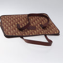 Christian Dior Trotter Canvas Hand Bag Red Auth 118028-6