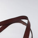 Christian Dior Trotter Canvas Hand Bag Red Auth 118028-8