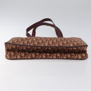 Christian Dior Trotter Canvas Hand Bag Red Auth 118028-5