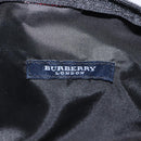 BURBERRY Nova Check Hand Bag Nylon Red Auth 118031-11