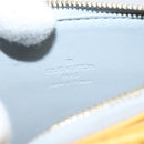 LOUIS VUITTON Monogram Vernis Motto Accessory Pouch Gris M91030 LV Auth 118033-18