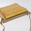 LOUIS VUITTON Monogram Vernis Motto Accessory Pouch Gris M91030 LV Auth 118033-6