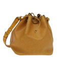 LOUIS VUITTON Epi Petit Noe Shoulder Bag Yellow M44109 LV Auth 118036-1