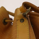LOUIS VUITTON Epi Petit Noe Shoulder Bag Yellow M44109 LV Auth 118036-9