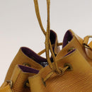 LOUIS VUITTON Epi Petit Noe Shoulder Bag Yellow M44109 LV Auth 118036-10