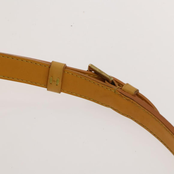 LOUIS VUITTON Epi Petit Noe Shoulder Bag Yellow M44109 LV Auth 118036