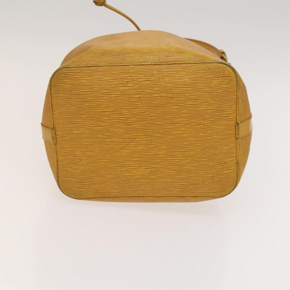 LOUIS VUITTON Epi Petit Noe Shoulder Bag Yellow M44109 LV Auth 118036